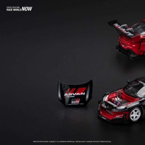 POP RACE 1/64 豐田 TOYOTA PANDEM GR86 - ADVAN-細節圖3