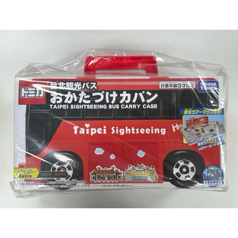 TOMY TOMICA 多美小汽車 會場限定-台北觀光巴士提盒-細節圖2