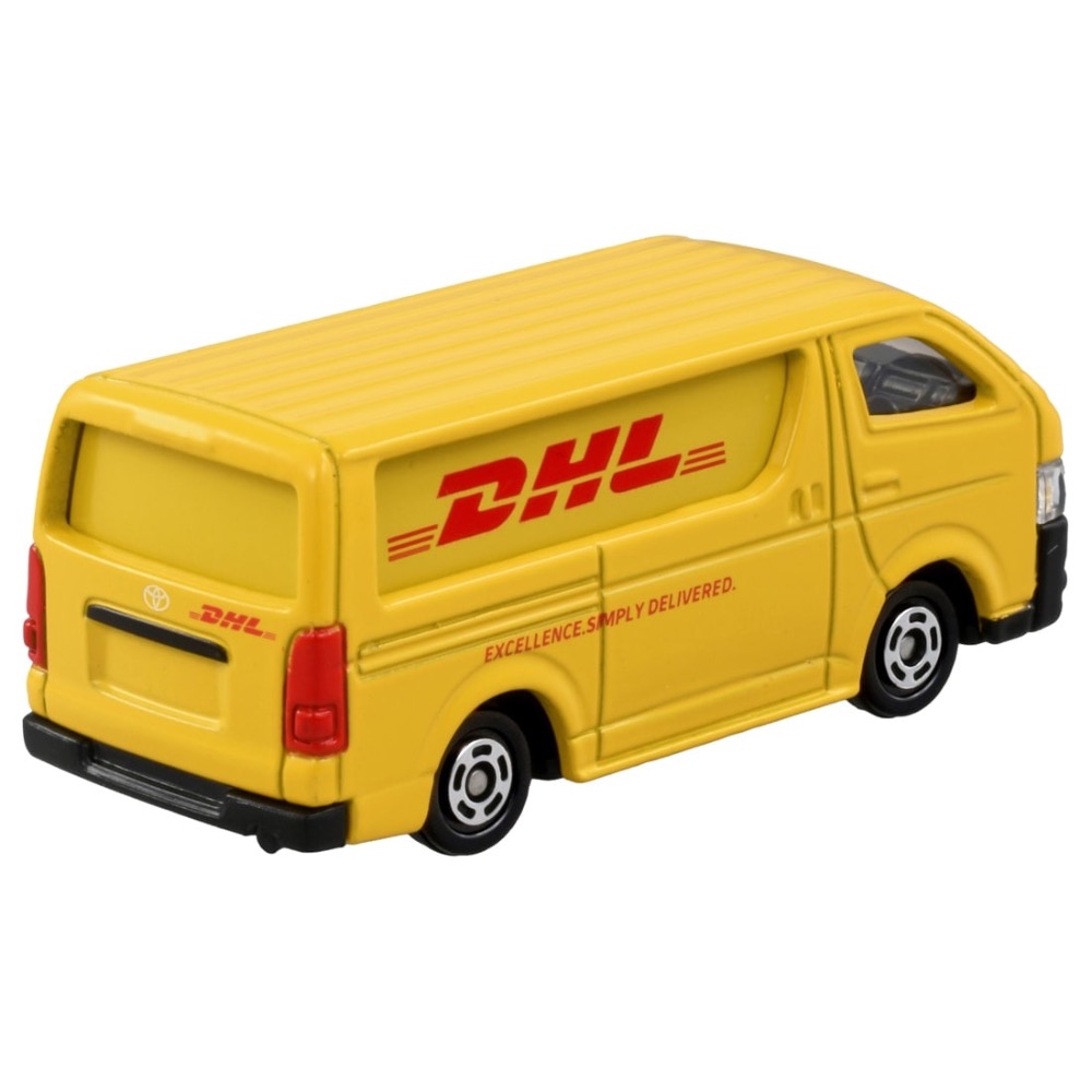 TOMY TOMICA 多美小汽車 NO.102 DHL Delivery Cart-細節圖6