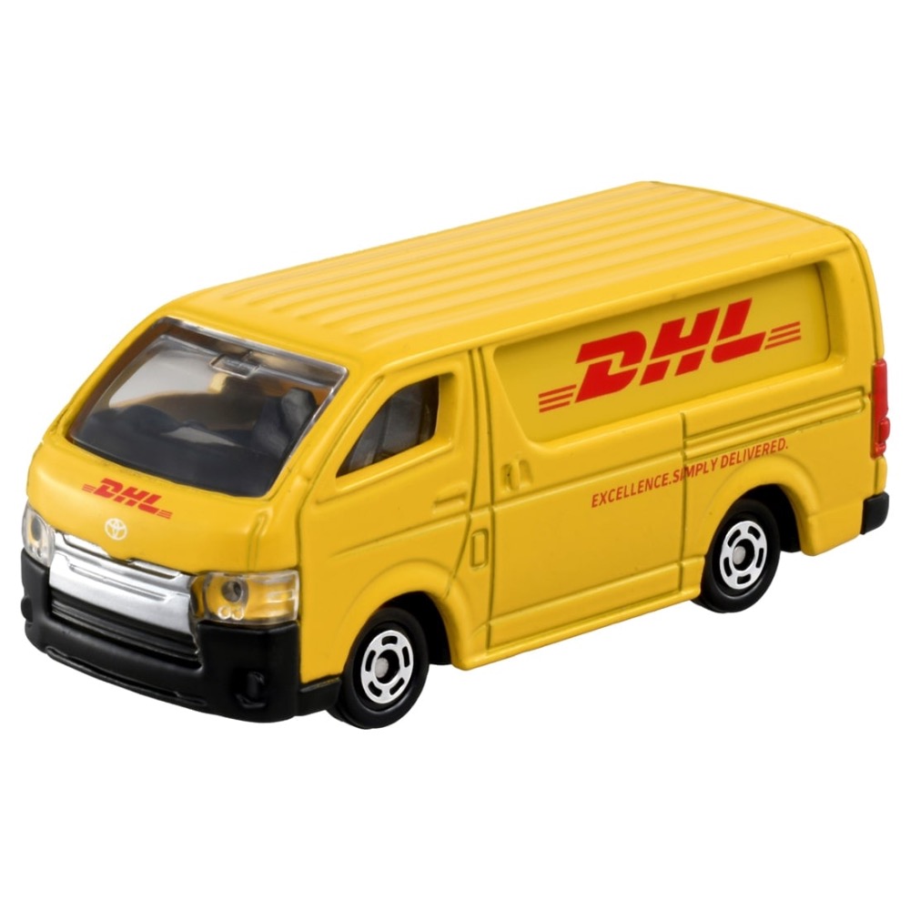 TOMY TOMICA 多美小汽車 NO.102 DHL Delivery Cart-細節圖7