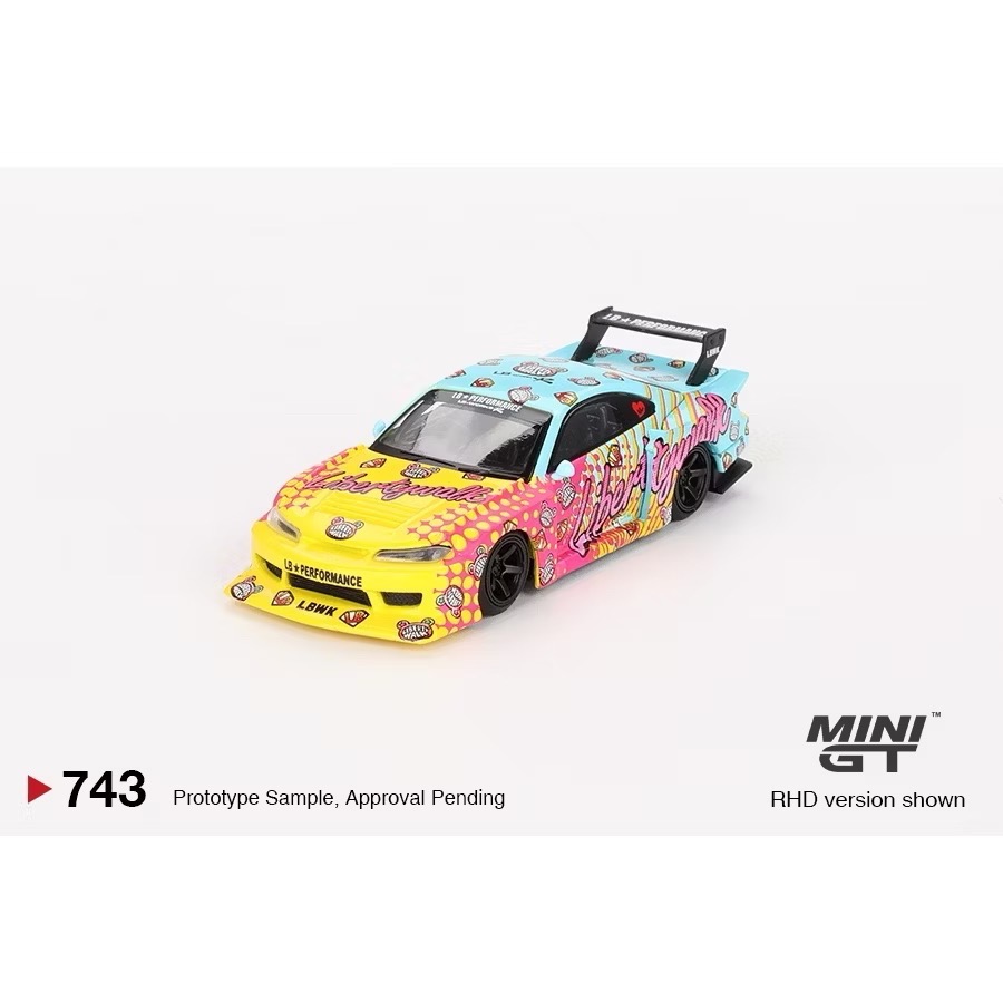 MINI GT #743 Nissan LB-Super Silhouette S15 SILVIA-細節圖2