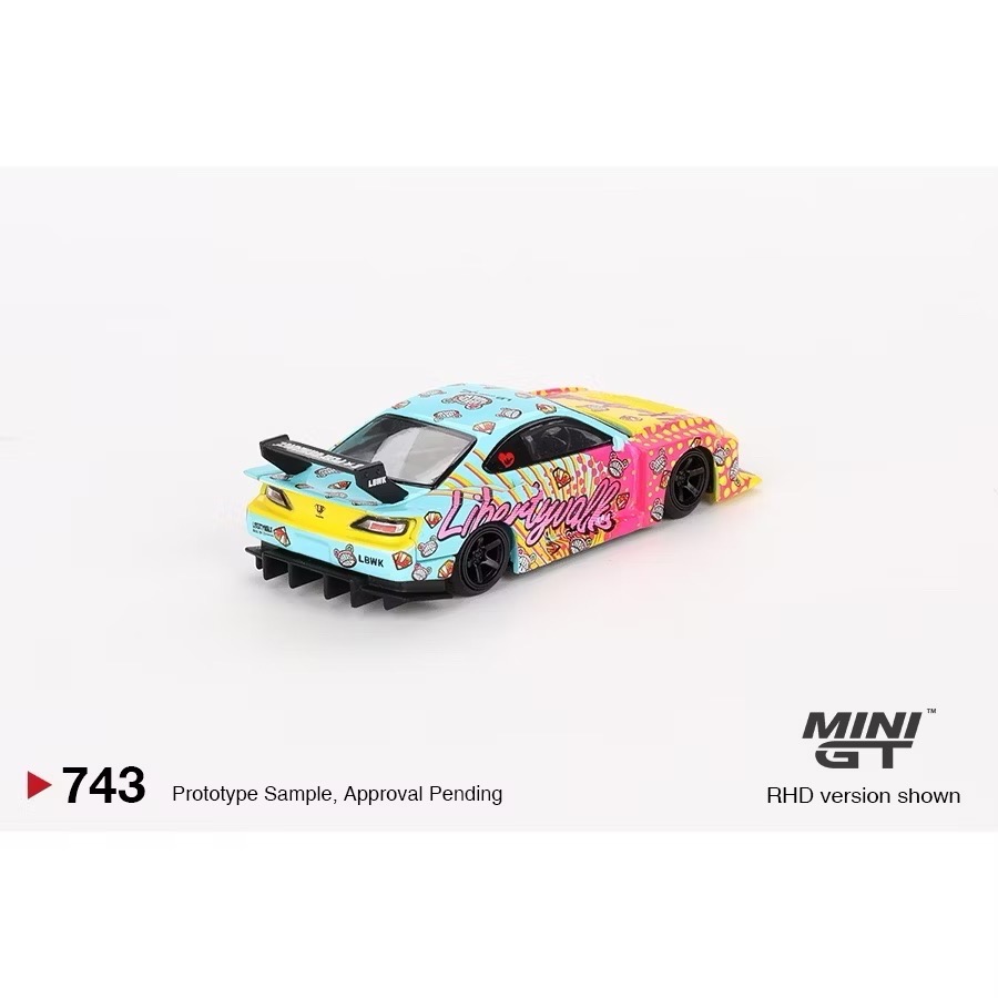 MINI GT #743 Nissan LB-Super Silhouette S15 SILVIA-細節圖3