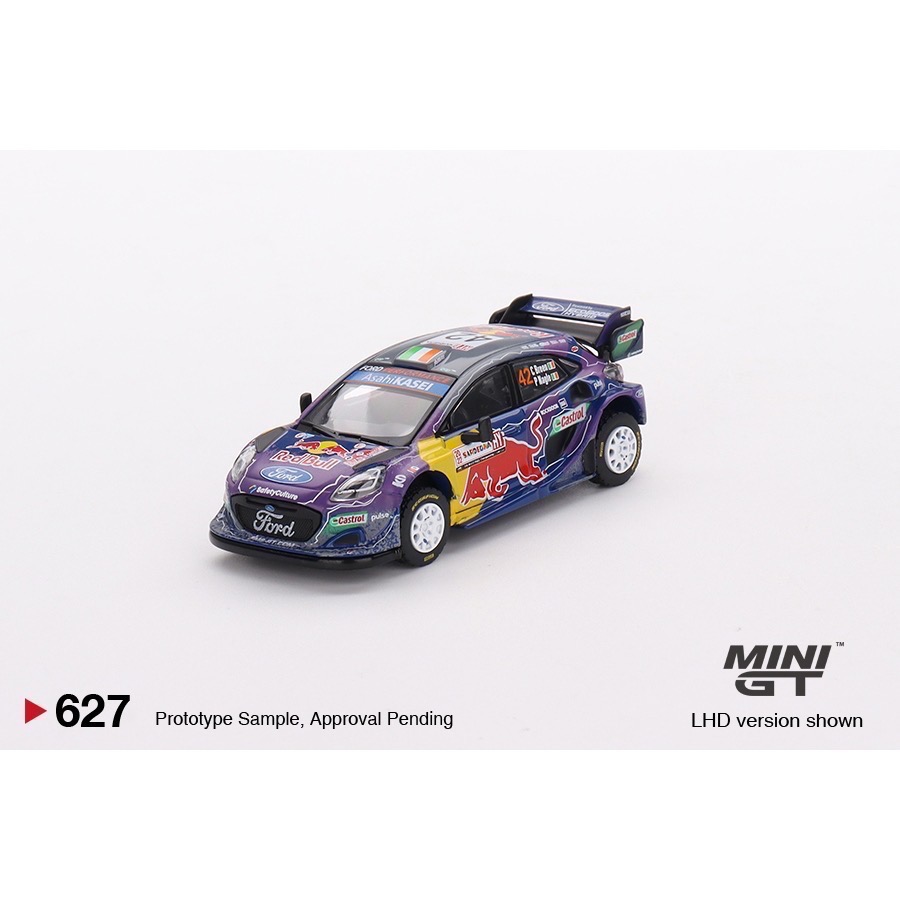 MINI GT #627 Ford Puma Rally1 #42 M-Sport Ford WRT-細節圖2