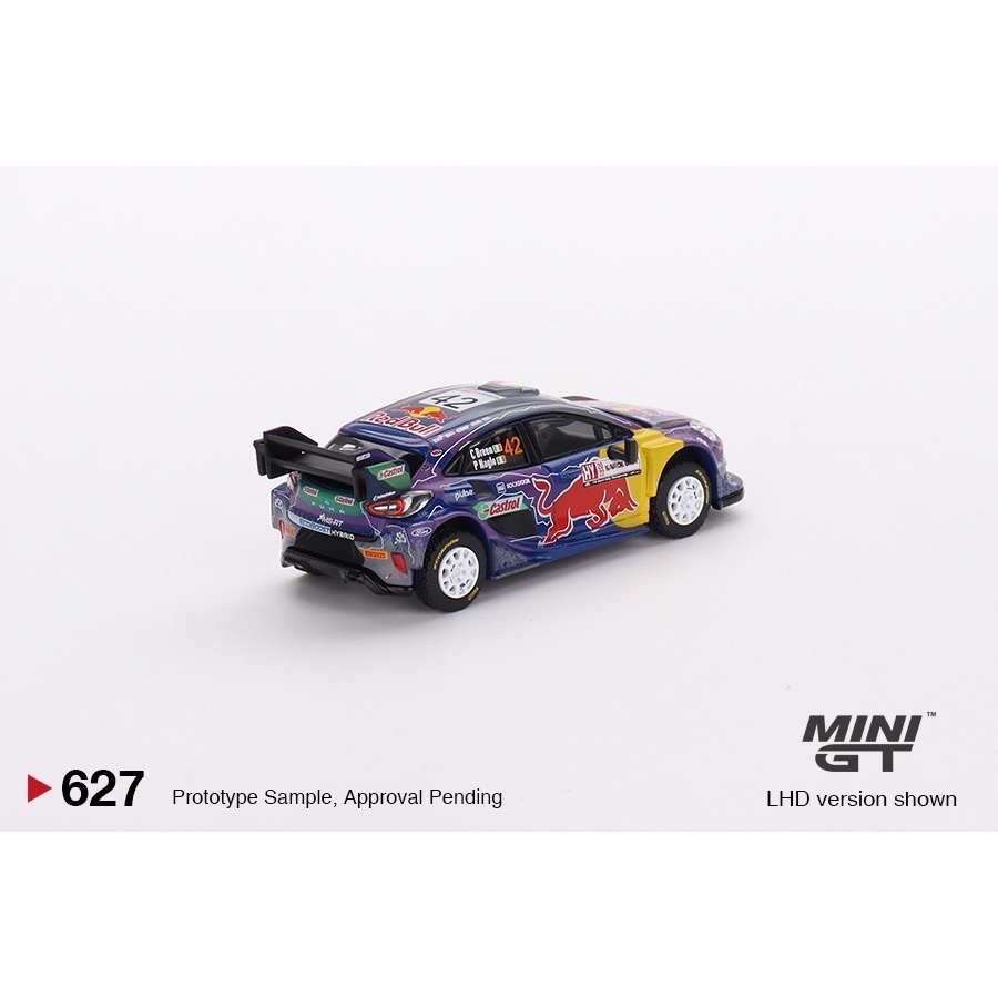 MINI GT #627 Ford Puma Rally1 #42 M-Sport Ford WRT-細節圖3