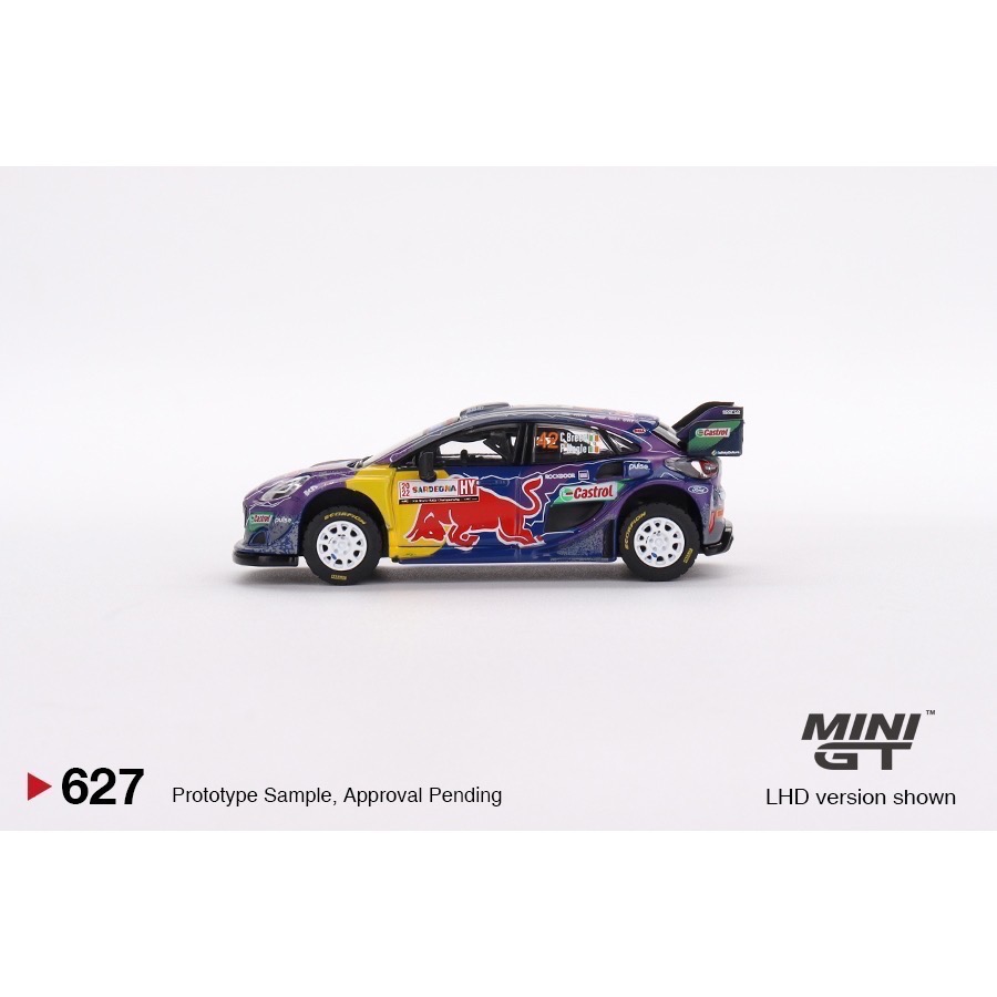 MINI GT #627 Ford Puma Rally1 #42 M-Sport Ford WRT-細節圖4