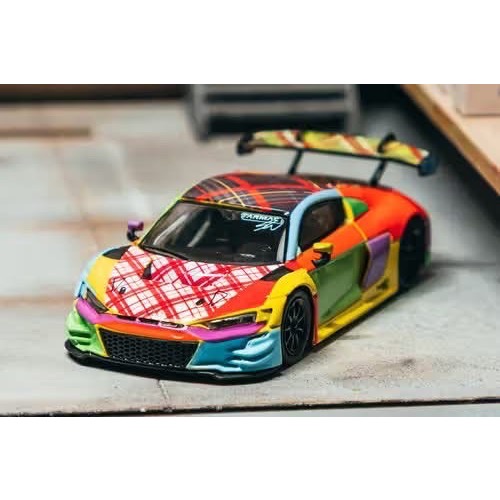 TARMAC WORKS HEC 2026 會場限定 AUDI R8 LMS GT3 EVO II-細節圖2
