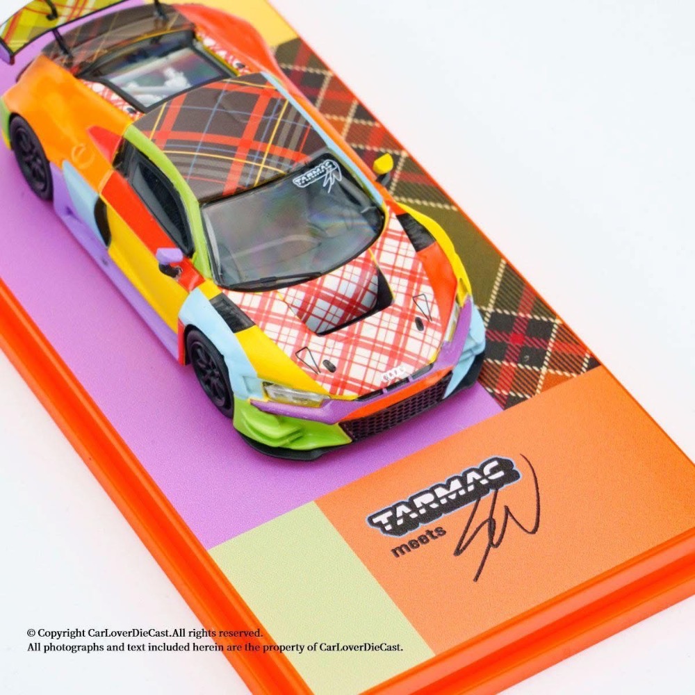 TARMAC WORKS HEC 2026 會場限定 AUDI R8 LMS GT3 EVO II-細節圖4