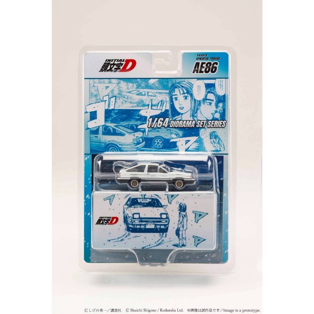 Hobby JAPAN | JDM64 Toyota SPRINTER TRUENO (AE86)頭文字D-細節圖6