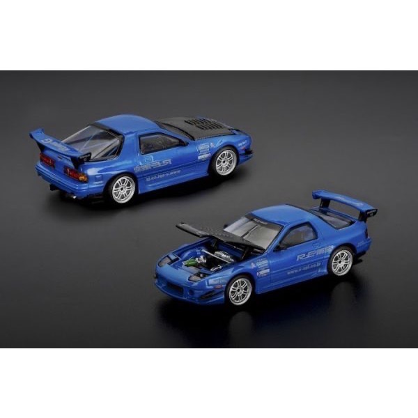 POP RACE 1/64 馬自達 MAZDA RX7 (FC3S) RE-AMEMIYA RE-AM-細節圖3