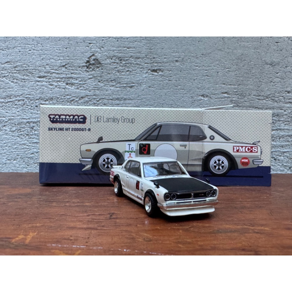 TARMAC WORKS 日產 Nissan Skyline 2000 GT-R (KPGC10)Lamlev聯名-細節圖6