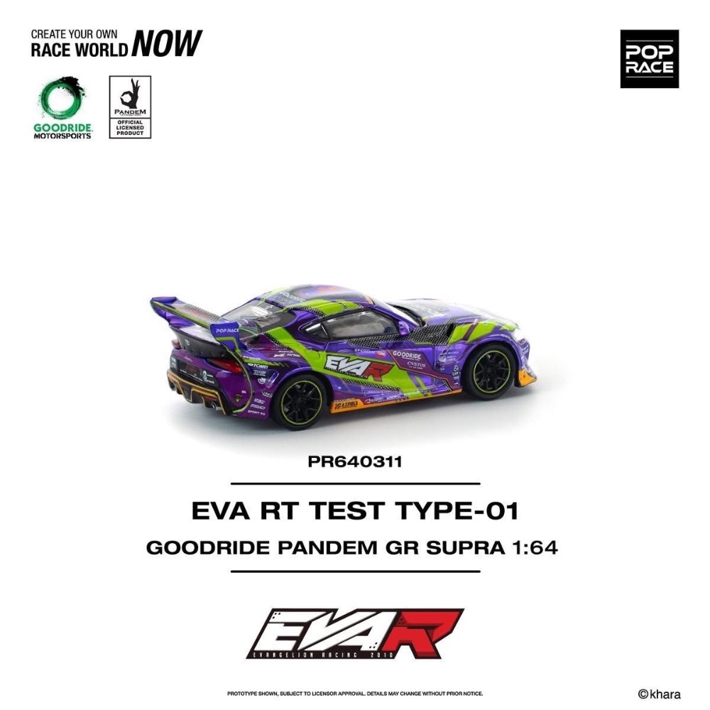 POP RACE EVA RT TEST GOODRIDE PANDEM GR SUPRA-細節圖4