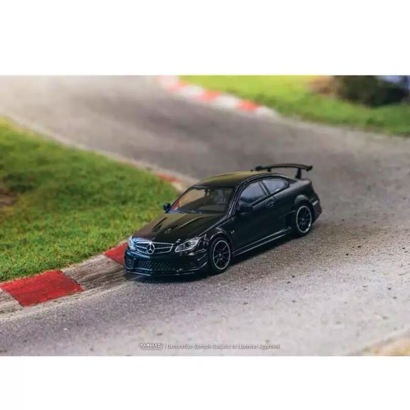 TARMAC WORKS TW Benz C63 AMG Coup 模型車 雙門 跑車 GT尾翼-細節圖4