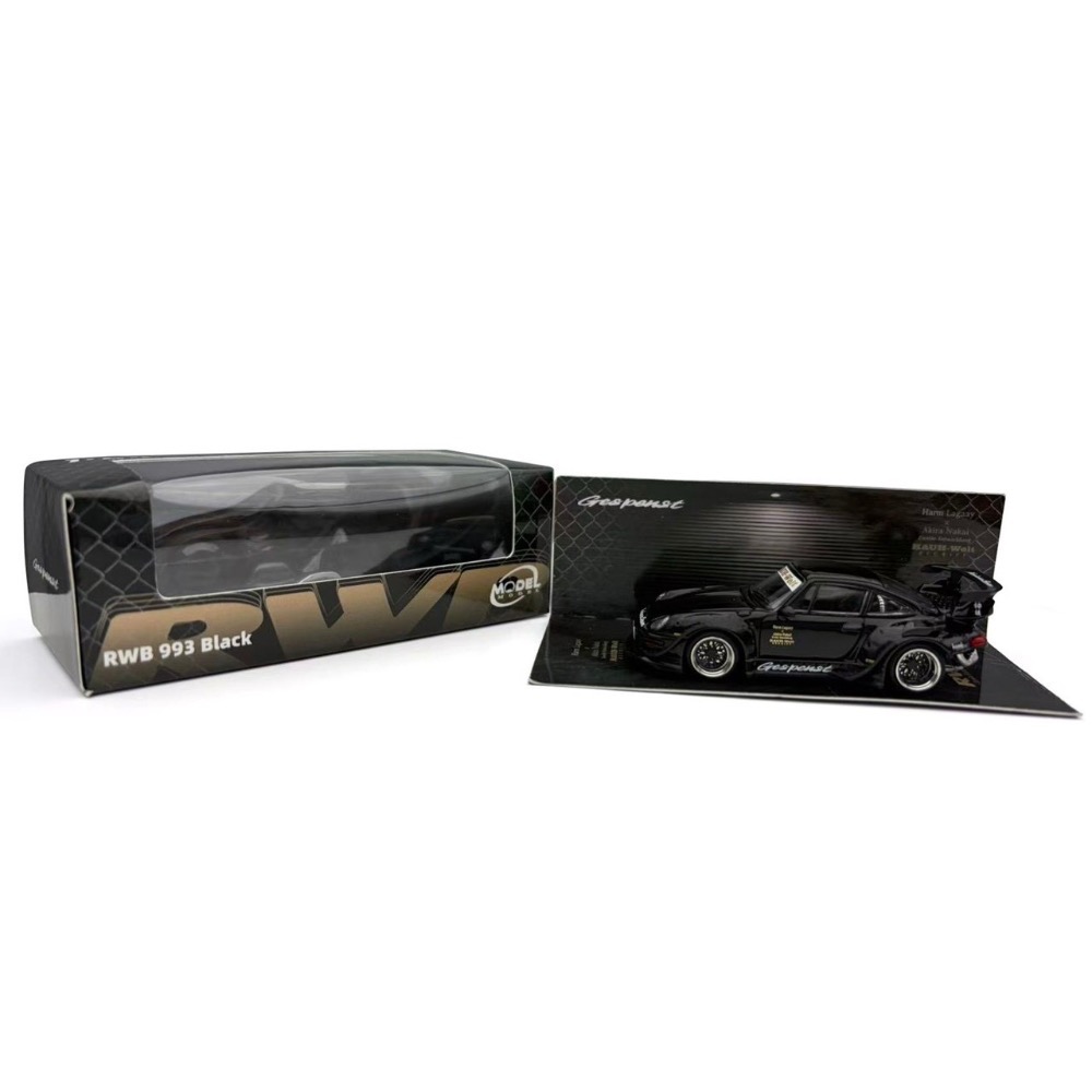 Model Model RWB 993 Black  保時捷 經典黑色塗裝-細節圖2
