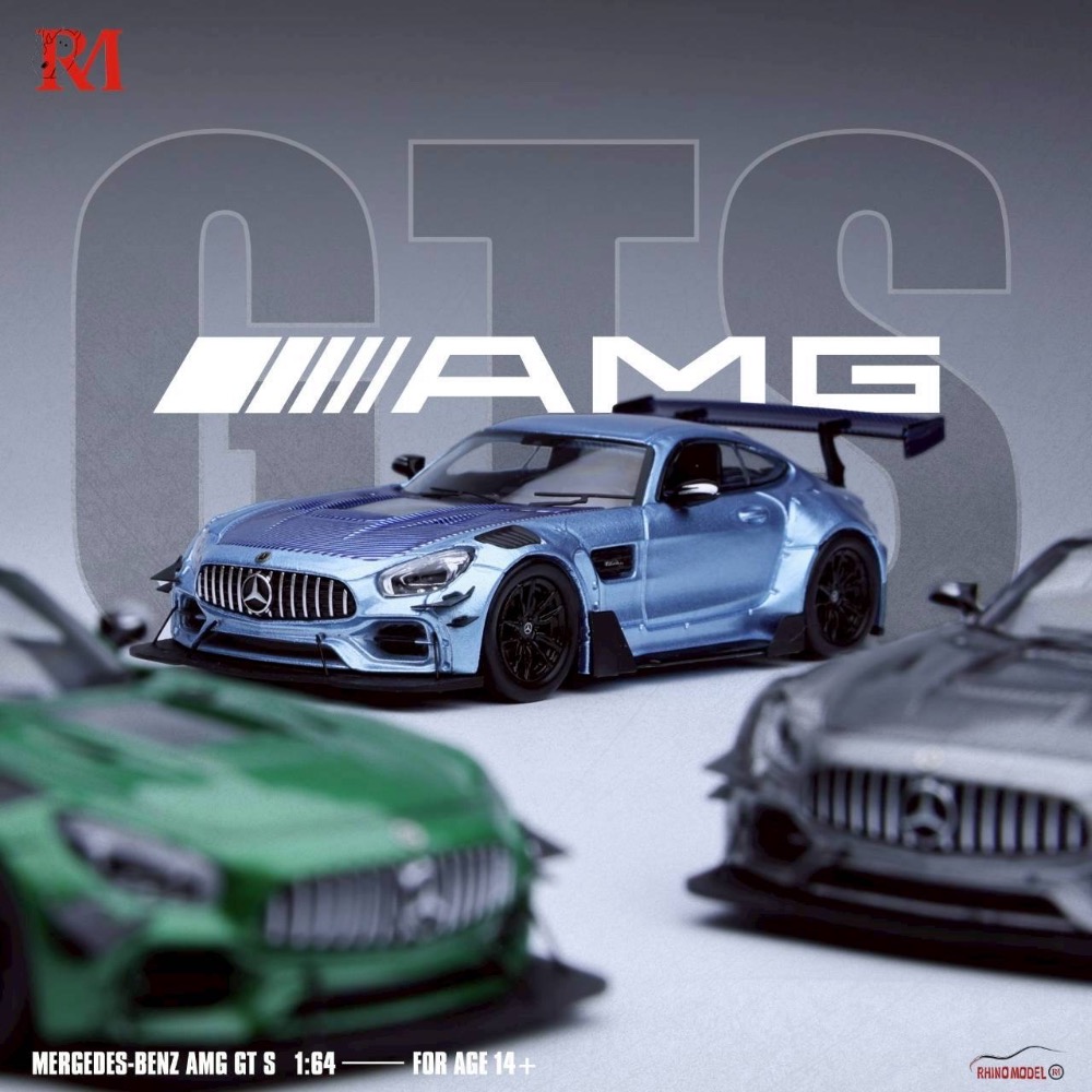 Rhino Model RM 1/64 Mercedes Benz AMG GT S-細節圖2