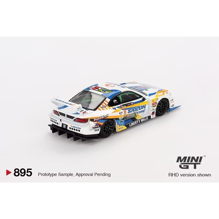 MINI GT #895 Nissan LB-Super Silhouette S15 SILVIA-細節圖3