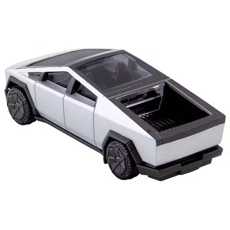 TOMY TOMICA 多美小汽車 PREMIUM 41 特斯拉 CYBERTRUCK-細節圖3