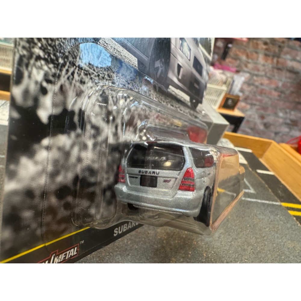HotWheels  日本版風火輪 汽車文化 subaru forester sti 速霸陸旅行車-細節圖3