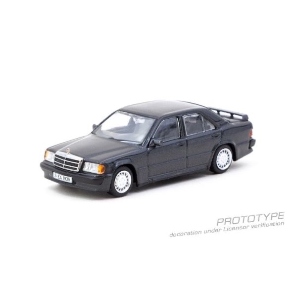 TARMAC WORKS 賓士 Mercedes-Benz 190 E 2.3-16 Blue-Black-細節圖2