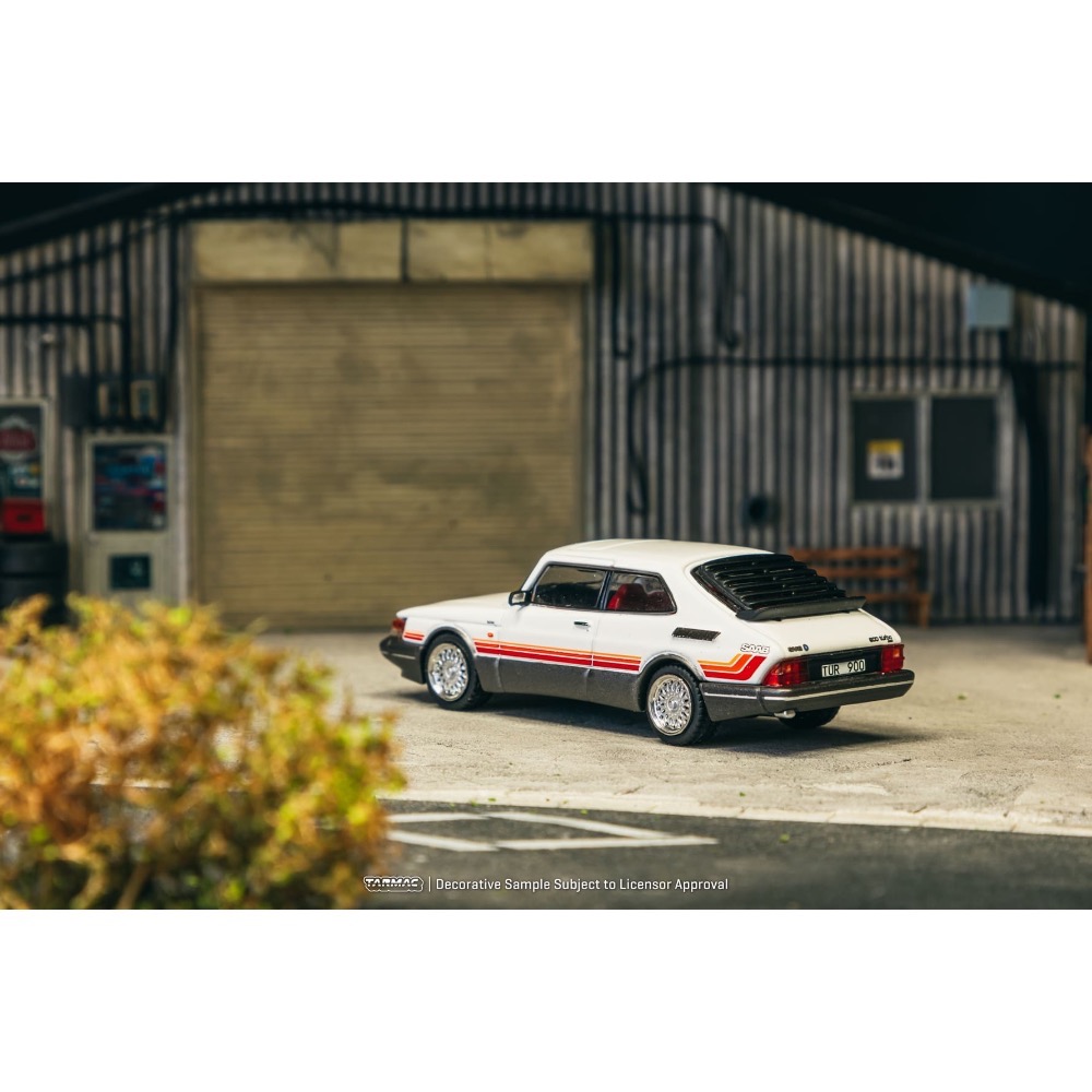 TARMAC WORKS 1/64 紳寶 Saab 900 Turbo White-細節圖4
