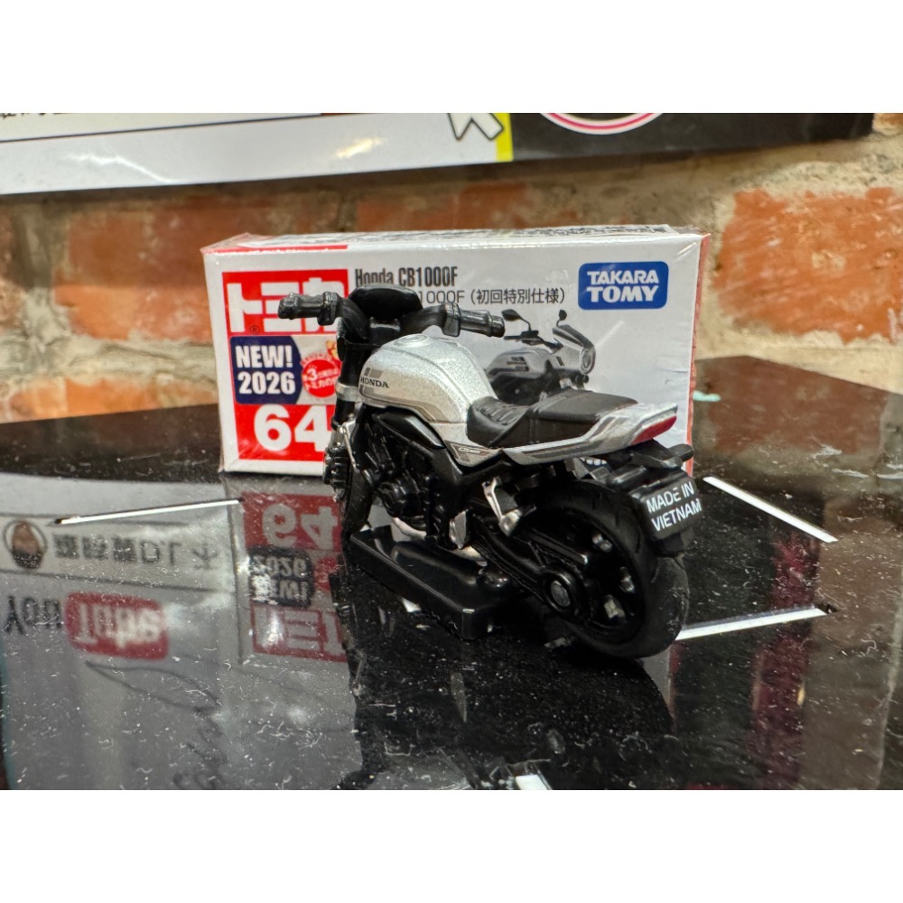TOMY TOMICA 多美小汽車 NO.64 Honda CB1000F 雙車組-細節圖7