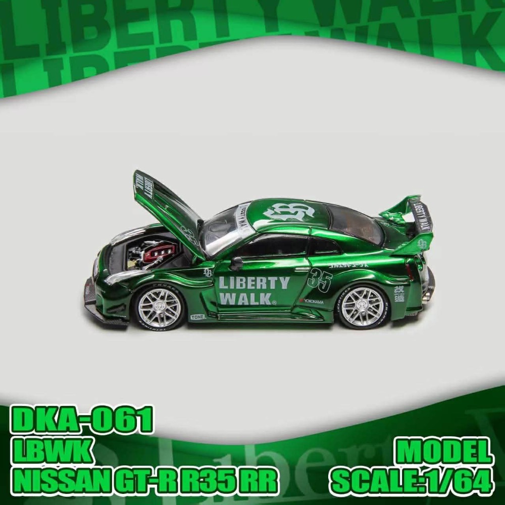 Demon King Auto 車魔王 GTR R35 RR 綠暴 LBWK配色-細節圖3