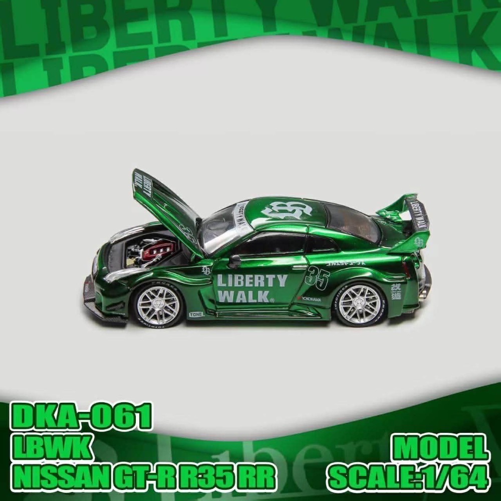 Demon King Auto 車魔王 GTR R35 RR 綠暴 LBWK配色-細節圖3