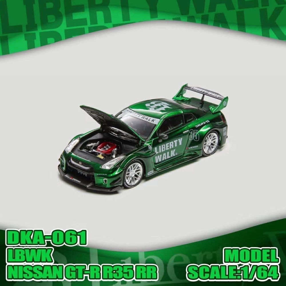 Demon King Auto 車魔王 GTR R35 RR 綠暴 LBWK配色-細節圖4