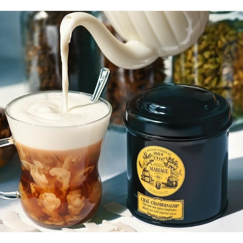 [有貨] 法國瑪黑兄弟茶 散茶罐裝全系列 100g 瑪黑  Mariage Freres 馬可波羅 皇家婚禮 瑪黑茶-細節圖2