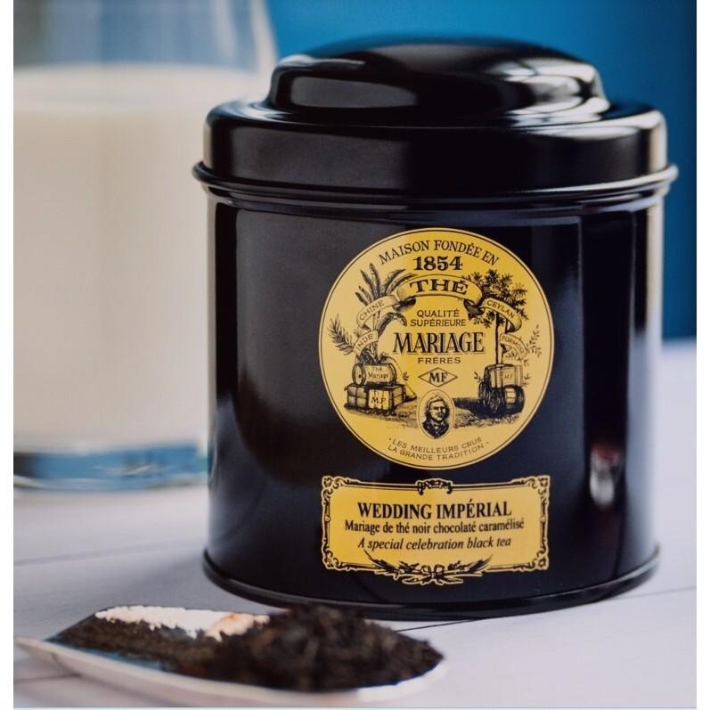 [有貨] 法國瑪黑兄弟茶 散茶罐裝全系列 100g 瑪黑  Mariage Freres 馬可波羅 皇家婚禮 瑪黑茶-細節圖4