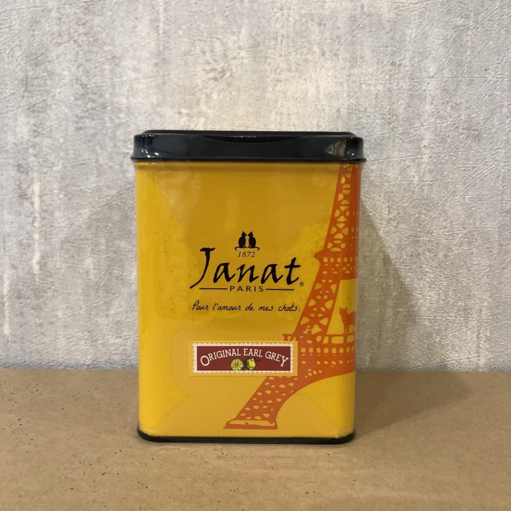 [有貨] 法國 Janat 頂級黑標系列 散茶罐裝 200g 125g 全系列 伯爵 大吉嶺 蜜桃洋梨-細節圖3