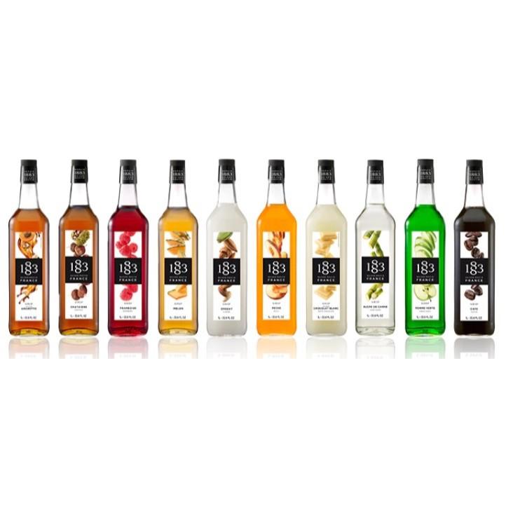 [法國製造 最新效期] 法國果露 1883 糖漿 全系列 焦糖 香草 蘋果 接骨木 焦糖糖漿 榛果 薄荷 太妃糖 玫瑰-細節圖2