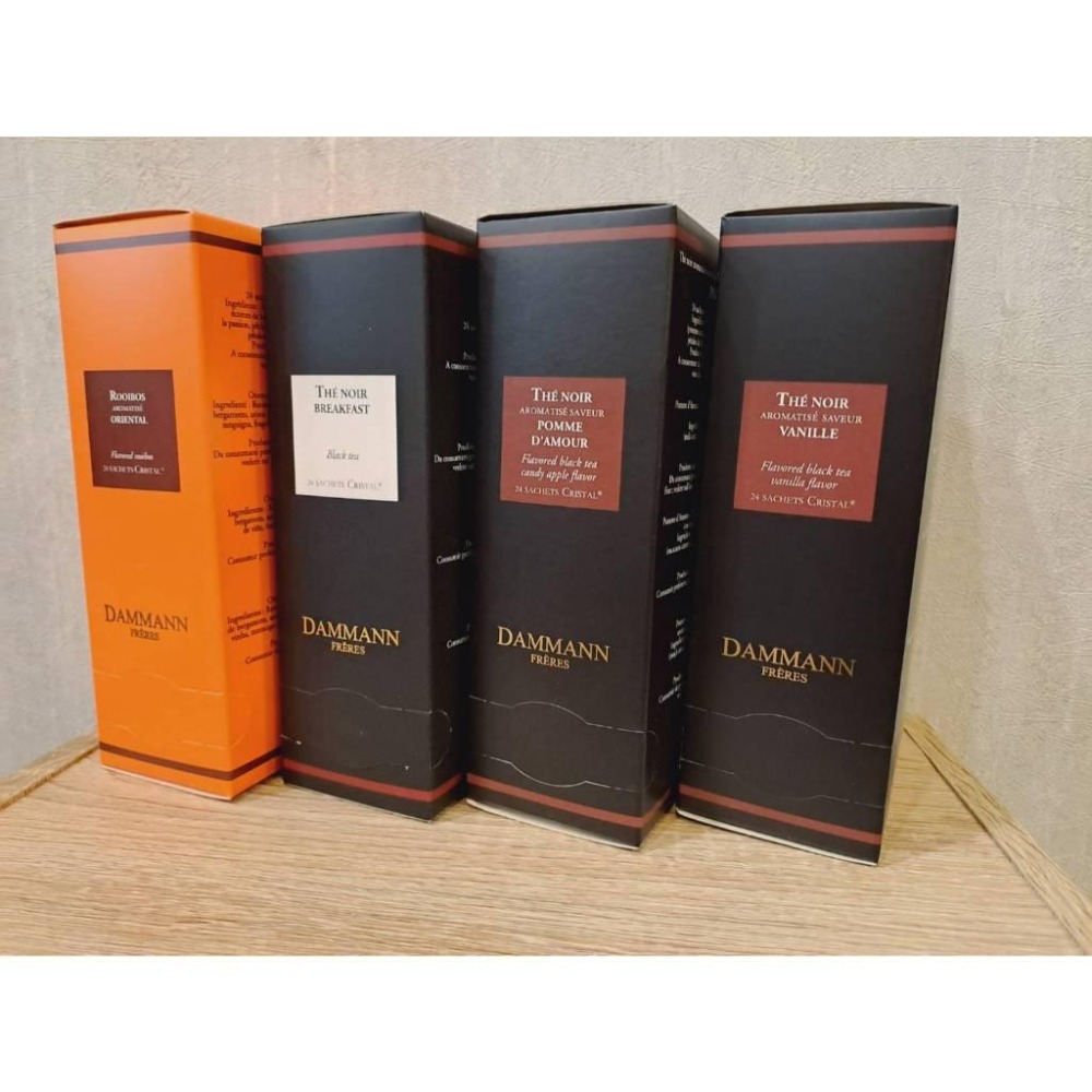 [每週新到現貨]法國頂級百年茶品 達曼兄弟茶 Dammann Freres 24入盒裝 薘蔓 達蔓 瑪黑-細節圖2