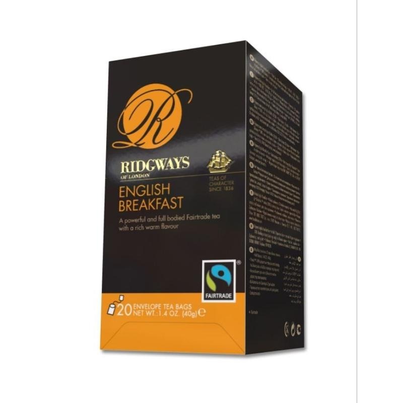 [限時特惠] 英國 里奇威 Ridgways 茶包 全系列 20入 五星飯店選用 早餐茶 伯爵茶 洋甘菊茶 阿薩姆-細節圖6