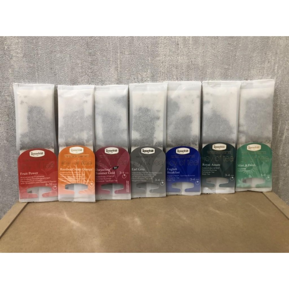 [有貨] 德國Ronnefeldt 隆納菲 單包試茶款 全葉掛耳茶包-細節圖3