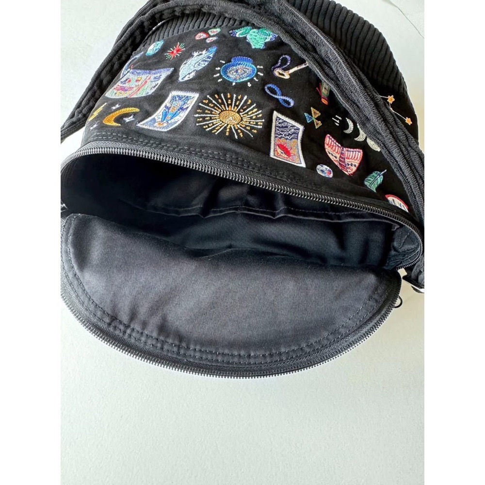 「全新現貨」 Hamblepie 大款 刺繡野餐包-細節圖3