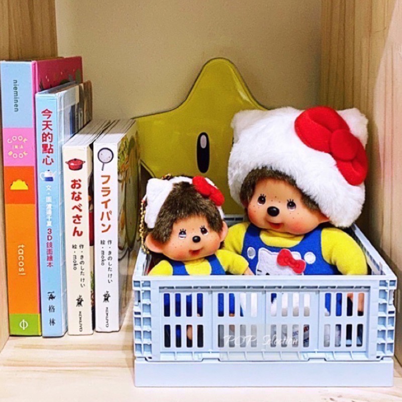「公仔各一隻現貨/可直接下單」凱蒂貓x 夢奇奇 聯名Hello Kitty × Monchhichi-細節圖4
