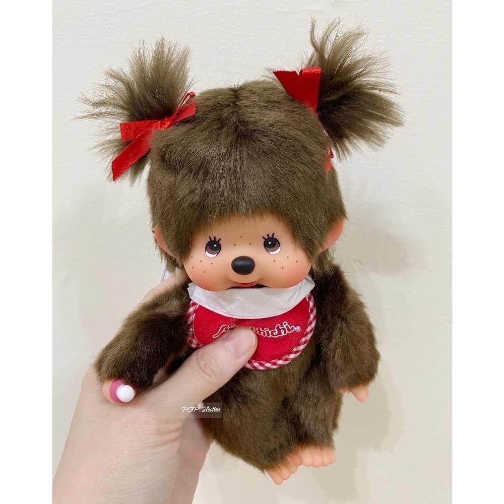 「全新/現貨可直接下單」經典、金毛 S尺寸 夢奇奇公仔Monchhichi-細節圖2