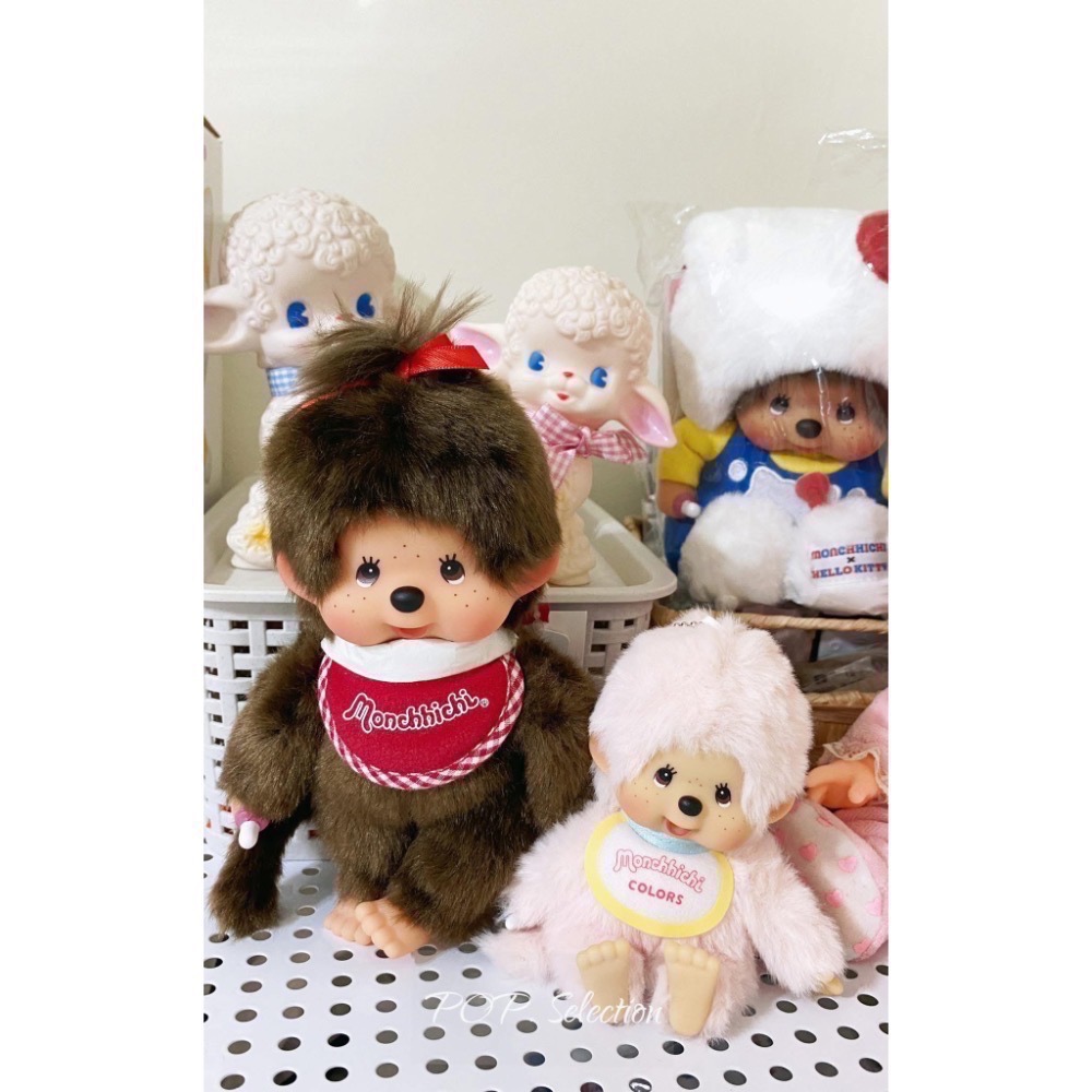 「全新/現貨可直接下單」經典、金毛 S尺寸 夢奇奇公仔Monchhichi-細節圖4