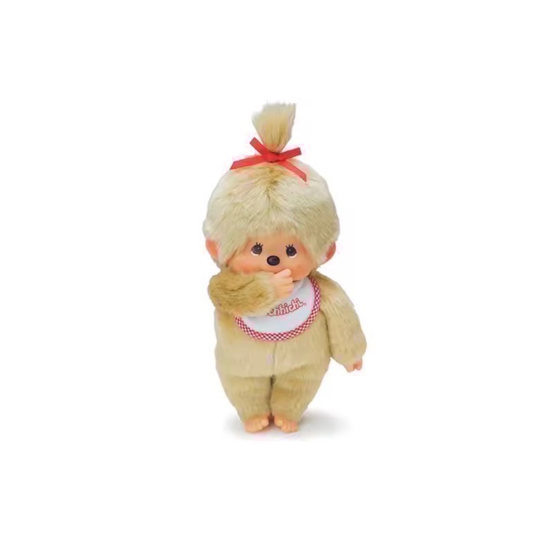 「全新/現貨可直接下單」經典、金毛 S尺寸 夢奇奇公仔Monchhichi-規格圖5