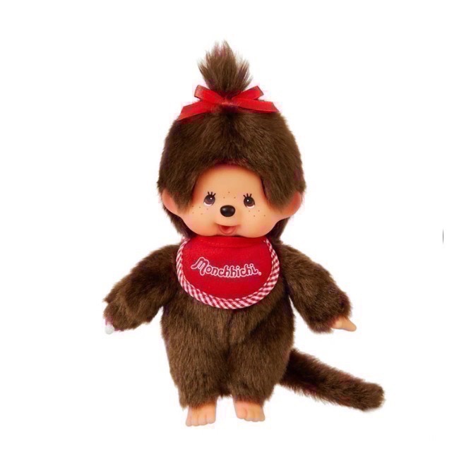 「全新/現貨可直接下單」經典、金毛 S尺寸 夢奇奇公仔Monchhichi-規格圖5