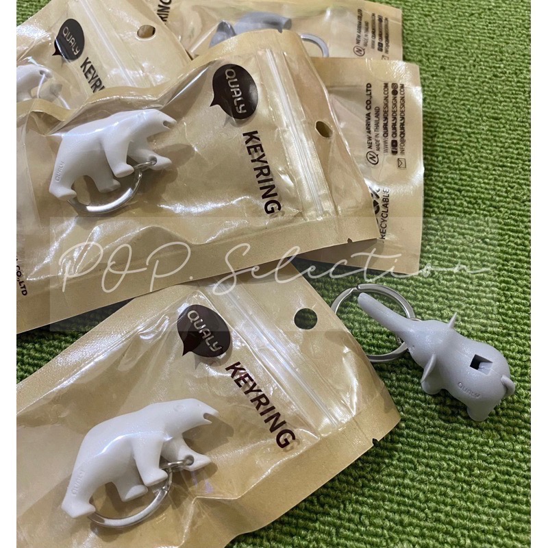 「少量現貨」原創設計 急難求救🆘 大象🐘、北極熊🐻‍❄️ 哨子 鑰匙圈 掛飾-細節圖4