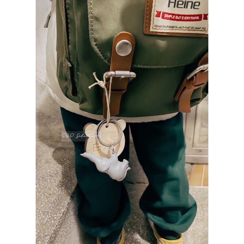 「少量現貨」原創設計 急難求救🆘 大象🐘、北極熊🐻‍❄️ 哨子 鑰匙圈 掛飾-細節圖6