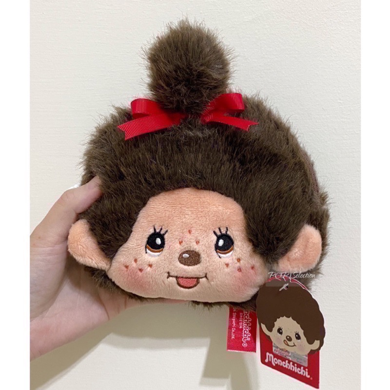 「全新現貨」Monchhichi 大頭零錢包 夢奇奇-細節圖3