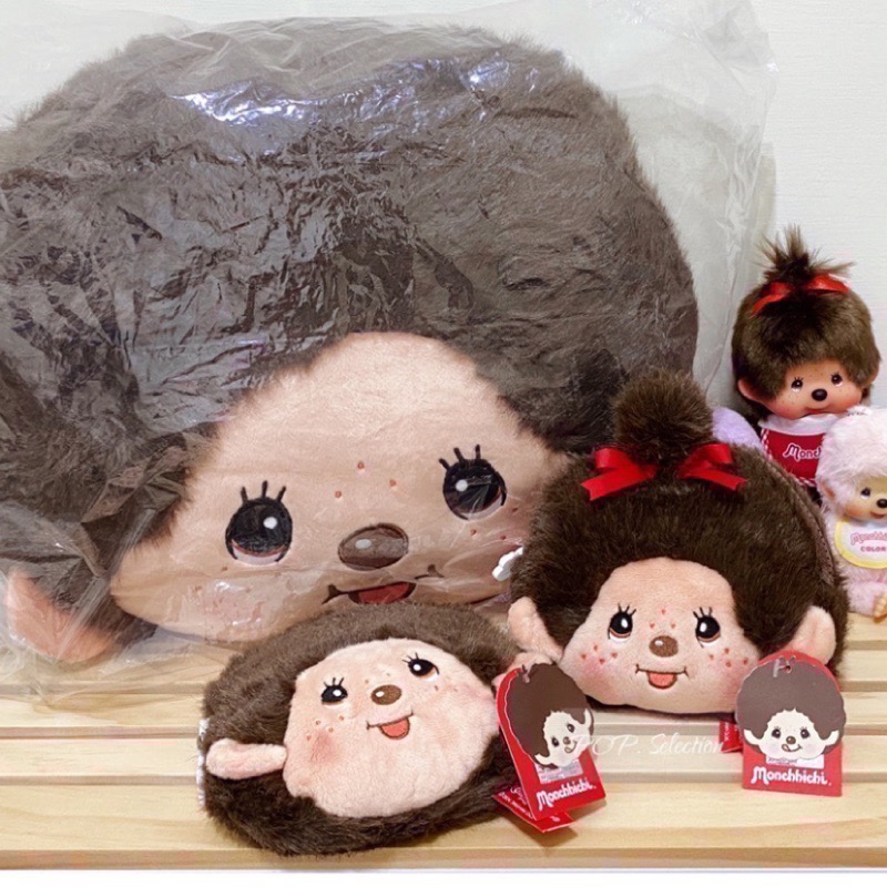 「全新現貨」Monchhichi 大頭零錢包 夢奇奇-細節圖7