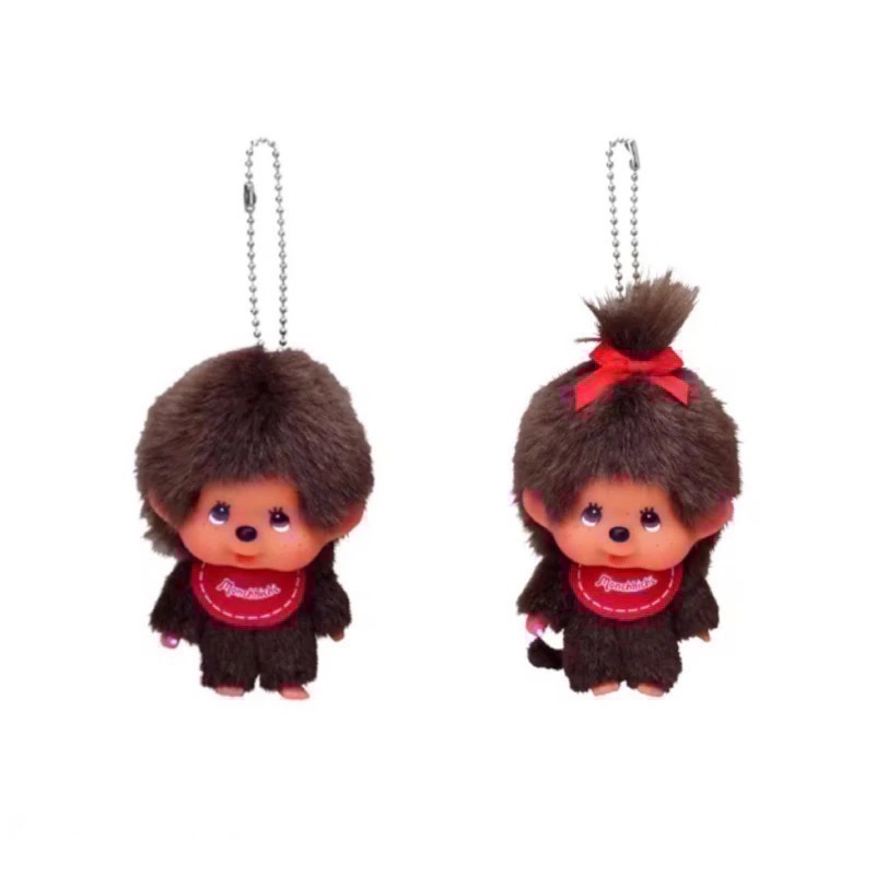 「全新現貨/請直接下單」夢奇奇Monchhichi 多款 基本款 吊飾 漢堡 咖啡店 豹紋 男生 女生-細節圖2