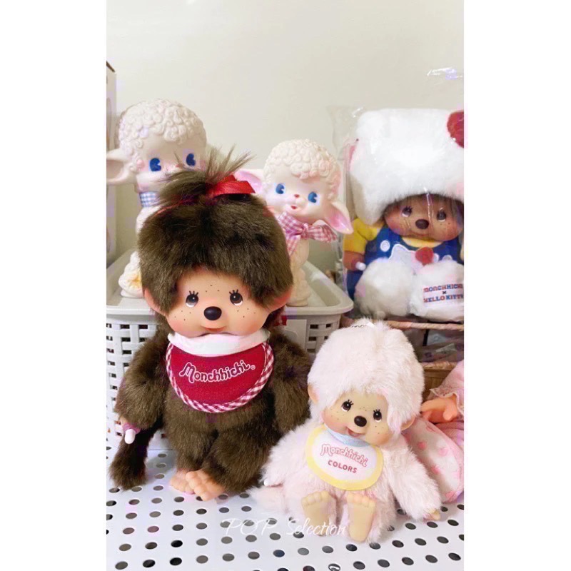 「全新現貨/請直接下單」夢奇奇Monchhichi 多款 基本款 吊飾 漢堡 咖啡店 豹紋 男生 女生-細節圖3