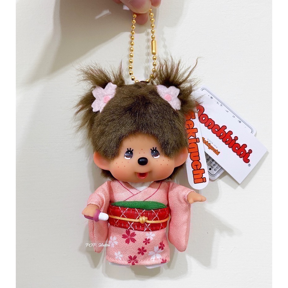 「全新現貨/請直接下單」夢奇奇Monchhichi 多款 基本款 吊飾 漢堡 豹紋 男生 女生-細節圖7
