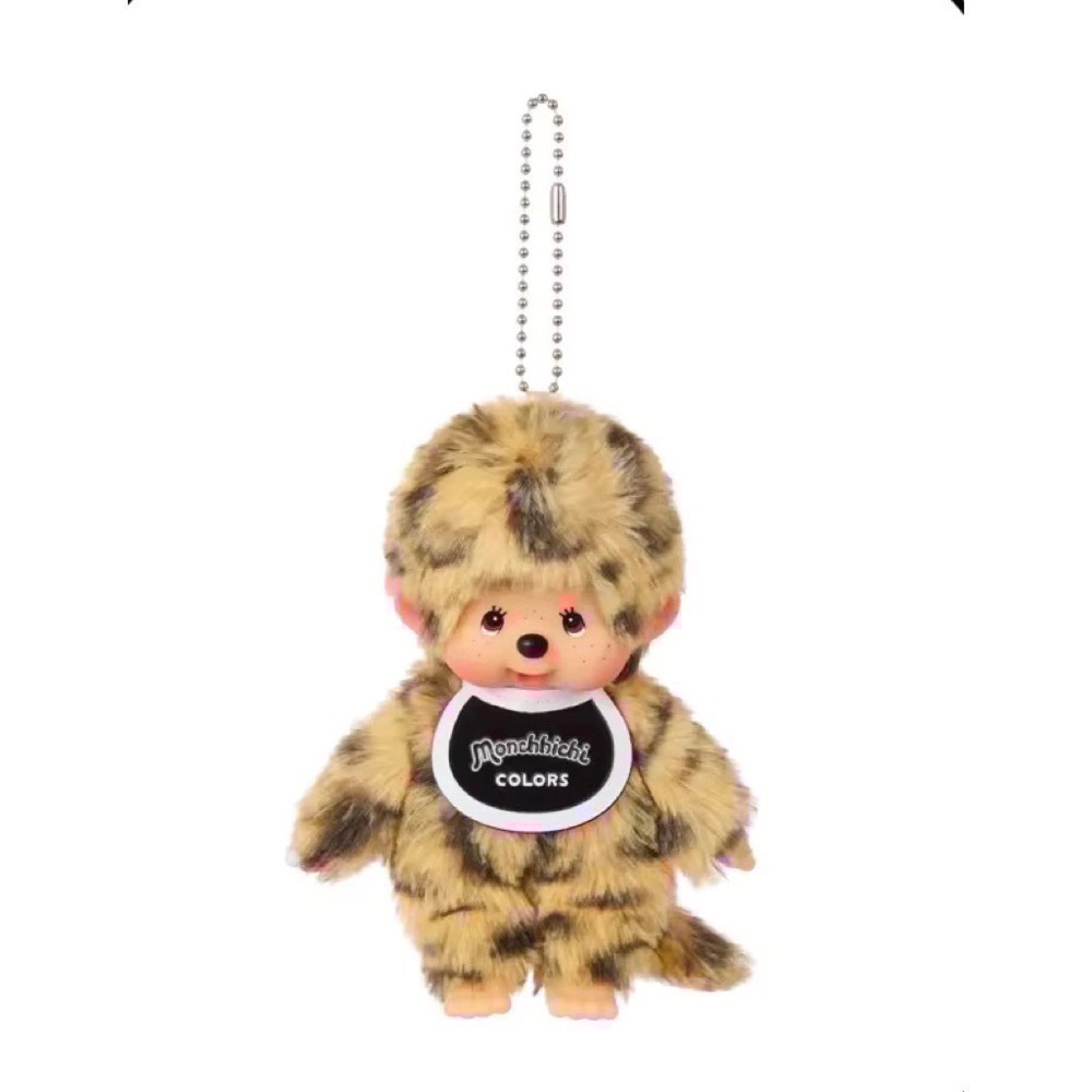 「全新現貨/請直接下單」夢奇奇Monchhichi 多款 基本款 吊飾 漢堡 豹紋 男生 女生-規格圖7
