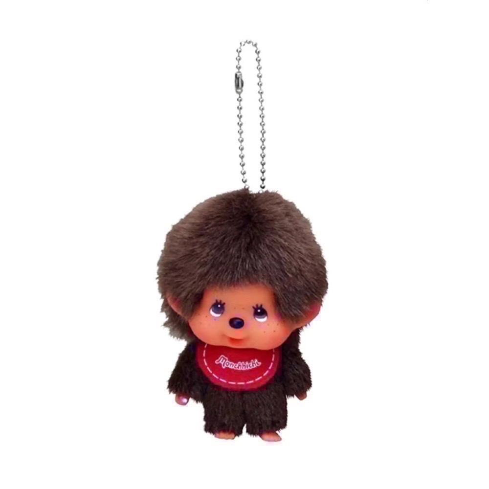 「全新現貨/請直接下單」夢奇奇Monchhichi 多款 基本款 吊飾 漢堡 豹紋 男生 女生-規格圖7