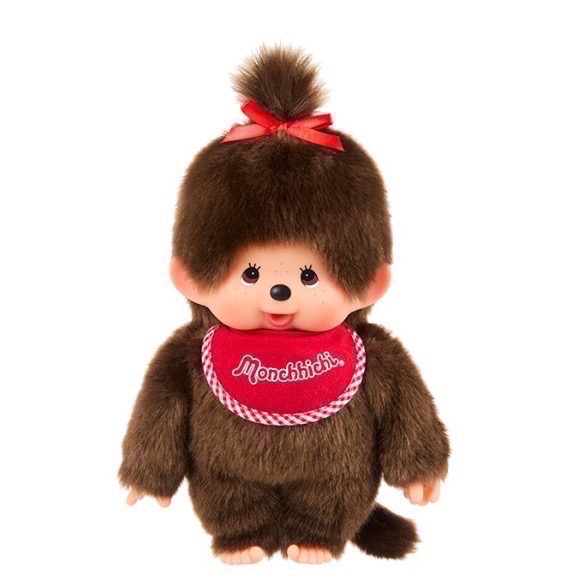 「全新現貨/可直接下單」⚠️站姿 金毛、經典 M尺寸 夢奇奇公仔 Monchhichi-細節圖6